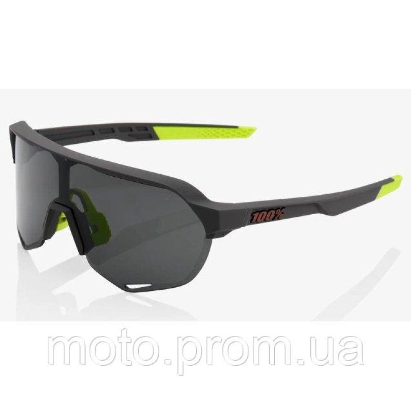 Окуляри Ride 100% S2 - Soft Tact Cool Grey - Smoke Lens Colored Lens