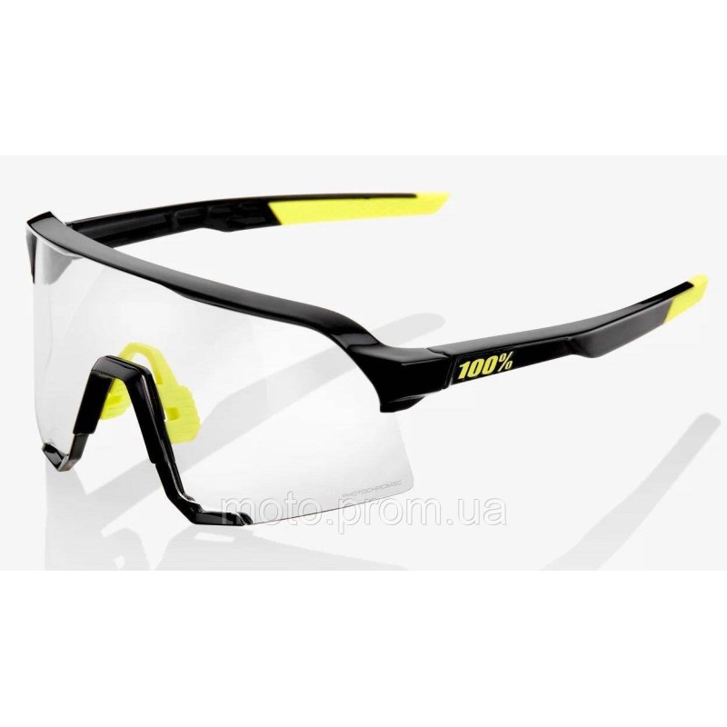 Окуляри Ride 100% S3 - Gloss Black - Photochromic Lens Photochromic Lens
