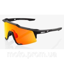 Окуляри Ride 100% SpeedCraft - Soft Tact Black - HiPER Red Multilayer Mirror Mirror Lens Окуляри Ride 100% SpeedCraft - Soft Tact Black - HiPER Red Multilayer Mirror Mirror Lens