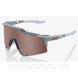 Окуляри Ride 100% SpeedCraft - Soft Tact Stone Grey - HiPER Crimson Silver Mirror Lens Mirror Lens Окуляри Ride 100% SpeedCraft - Soft Tact Stone Grey - HiPER Crimson Silver Mirror Lens Mirror Lens
