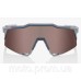 Окуляри Ride 100% SpeedCraft - Soft Tact Stone Grey - HiPER Crimson Silver Mirror Lens Mirror Lens