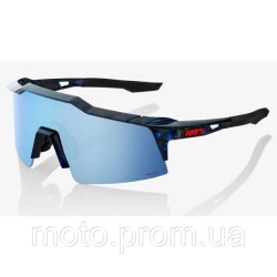 Окуляри Ride 100% SpeedCraft SL - Black Holographic - HiPER Blue Multilayer Mirror Lens Mirror Lens Окуляри Ride 100% SpeedCraft SL - Black Holographic - HiPER Blue Multilayer Mirror Lens Mirror Lens
