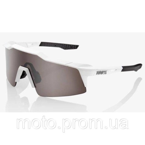 Окуляри Ride 100% SpeedCraft SL - Matte White - HiPER Silver Mirror Mirror Lens