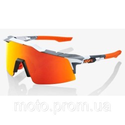 Окуляри Ride 100% SpeedCraft SL - Soft Tact Grey Camo - HiPER Red Multilayer Mirror Lens Mirror Lens