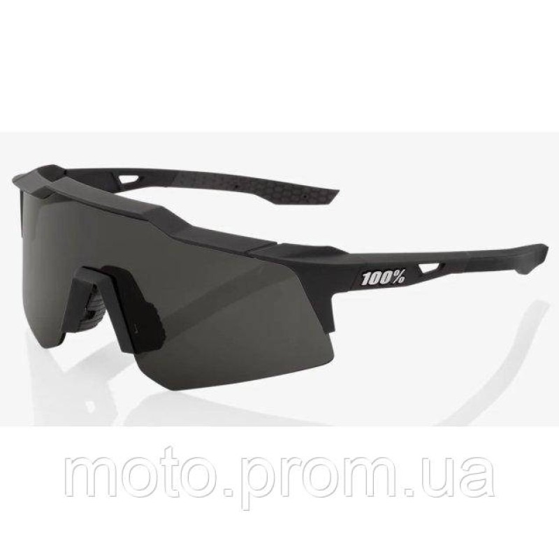 Окуляри Ride 100% SpeedCraft XS - Soft Tact Black - Smoke Lens Colored Lens