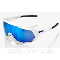 Окуляри Ride 100% SPEEDTRAP - Matte White - HiPER Blue Multilayer Mirror Lens Mirror Lens Окуляри Ride 100% SPEEDTRAP - Matte White - HiPER Blue Multilayer Mirror Lens Mirror Lens