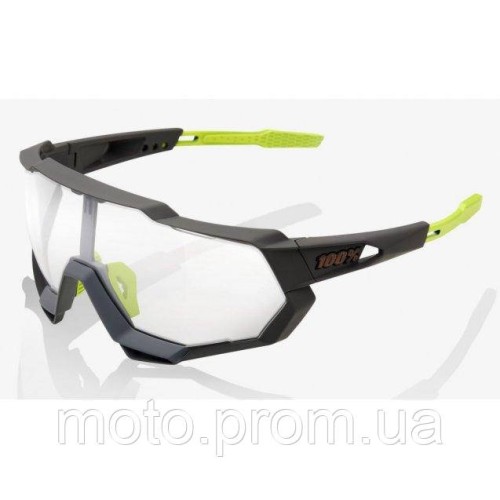 Окуляри Ride 100% SpeedTrap - Soft Tact Cool Grey - Photochromic Lens Photochromic Lens