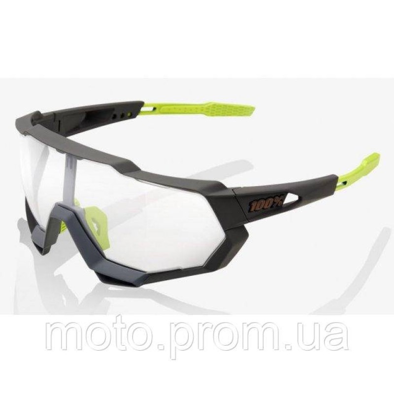 Окуляри Ride 100% SpeedTrap - Soft Tact Cool Grey - Photochromic Lens Photochromic Lens