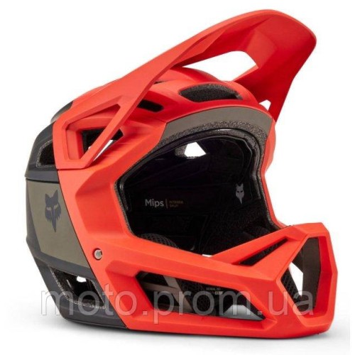 Шолом FOX PROFRAME RS HELMET - NUF [Orange Flame] M
