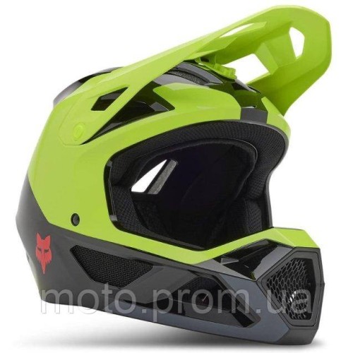 Шолом FOX RAMPAGE Helmet - BARGE [Flo Yellow] XL