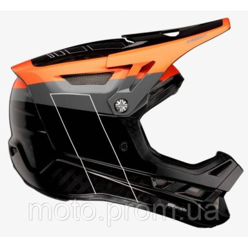 Шолом Ride 100% AIRCRAFT CARBON Helmet [Darkblast] M