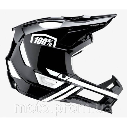 Шолом Ride 100% TRAJECTA Helmet [Black/White] M