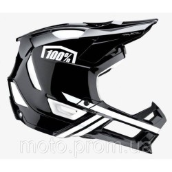 Шолом Ride 100% TRAJECTA Helmet [Black/White] L