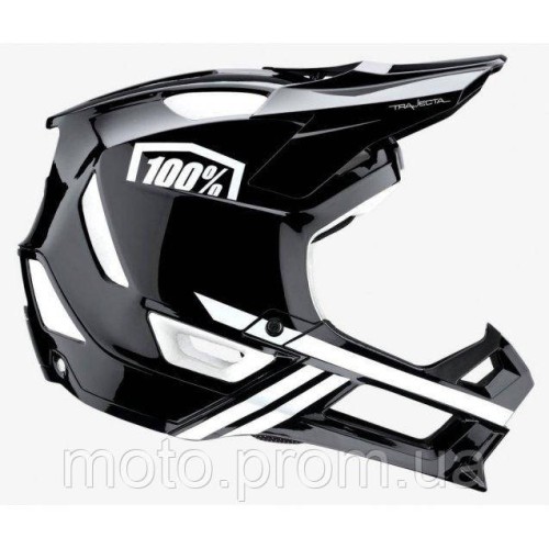 Шолом Ride 100% TRAJECTA Helmet [Black/White] L