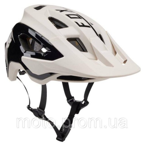 Шолом FOX SPEEDFRAME PRO HELMET - BLOCKED [Vintage White] M