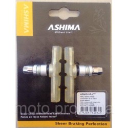 Гальмівні колодки ASHIMA Clear для обідніх вело гальм V-Brake для тріала