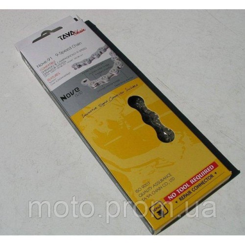 Ланцюг TAYA Nove-91 Silver/Silver 9sp