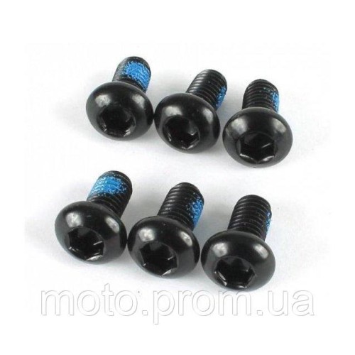 Болты тормозного ротора ASHIMA M5x10 Т25 Steel [Black]