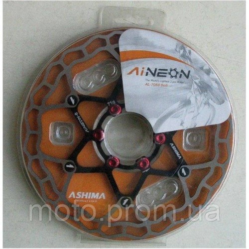 Ротор гальмівний Ashima AiNeon 160 mm [Black]