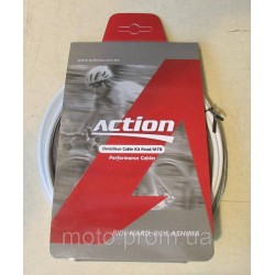 Набор оплеток и тросов Ashima Action [White] Gear Ø1.2 mm