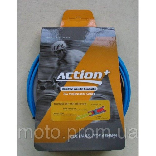 Набір обплетень і тросів Ashima Action+ [Blue] Gear Ø 1.2 mm
