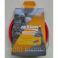 Набор оплеток и тросов Ashima Action+ [Red] Gear Ø1.2 mm