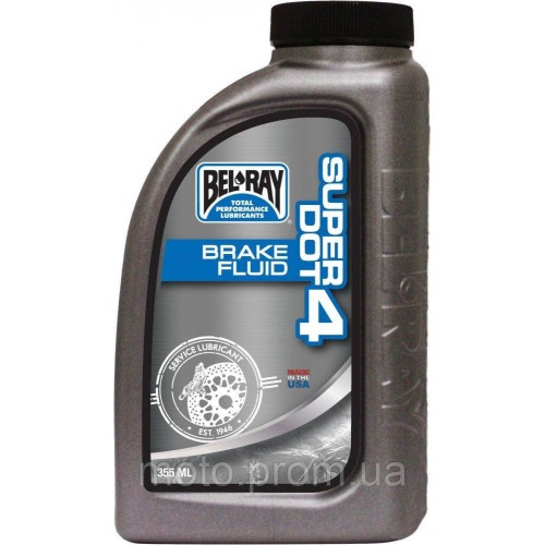 Гальмівна рідина Bel-Ray DOT 4 Brake Fluid [355мл] DOT