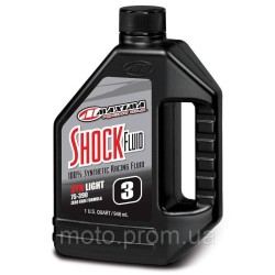 Масло гідравлічне Maxima RACING SHOCK Fluid Synthetic [1л] 3w