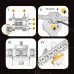 З'єднувач ланцюга AFAM Chain Rivet Tool