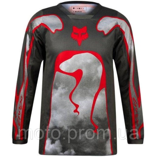 Дитяча джерсі FOX YTH 180 ATLAS JERSEY [Grey] YL