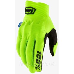 Перчатки Ride 100% COGNITO Smart Shock Glove [Fluo Yellow] XL (11)