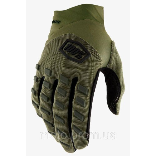 Перчатки Ride 100% AIRMATIC Glove [Army Green] S (8)