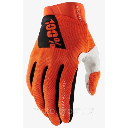 Перчатки Ride 100% RIDEFIT Glove [Fluo Orange] L (10)