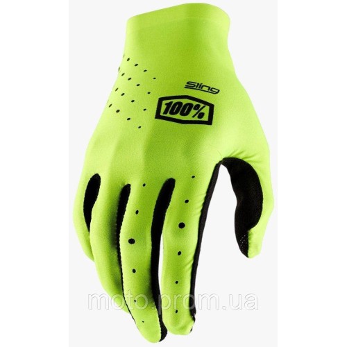 Перчатки Ride 100% SLING Glove [Fluo Yellow] XL (11)