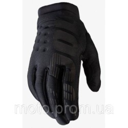 Зимові перчатки 100% BRISKER Glove [Black] XXL (12)