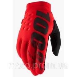Зимові перчатки 100% BRISKER Glove [Red] M (9)