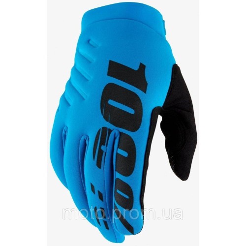 Зимові перчатки 100% BRISKER Glove [Turquoise] XL (11)