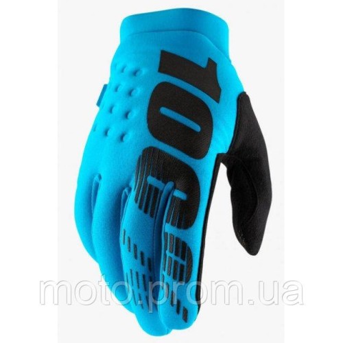 Зимові перчатки 100% BRISKER Glove [Turquoise] M (9)
