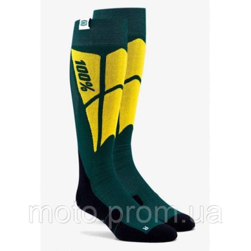 Шкарпетки Ride 100% HI-SIDE Thin Socks [Green] S/M