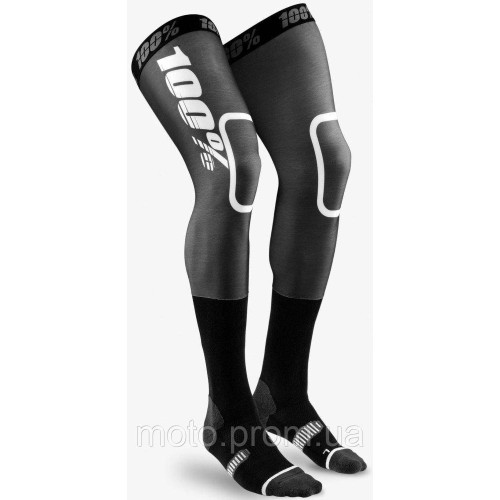 Шкарпетки Ride 100% REV Knee Brace Socks [Black] S/M