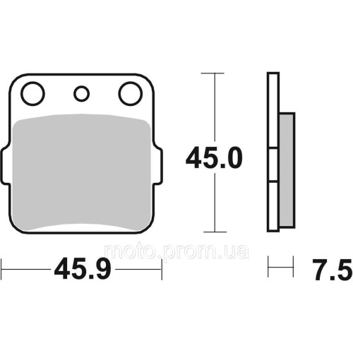 Гальмівні колодки Renthal RC-1 Works Brake Pads Sintered