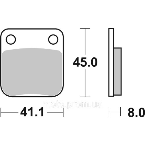 Гальмівні колодки Renthal RC-1 Works Brake Pads Sintered