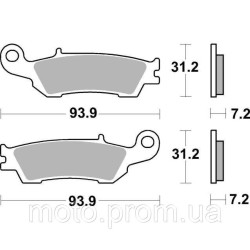 Гальмівні колодки SBS Racing Brake Pads EVO Sinter/Sinter