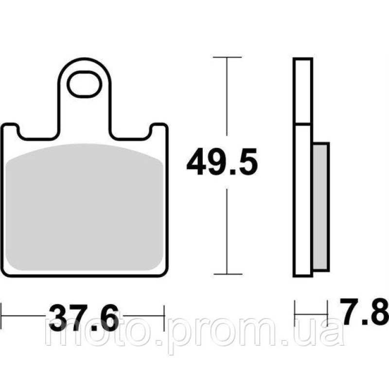 Гальмівні колодки SBS Performance Front Brake Pads Sinter