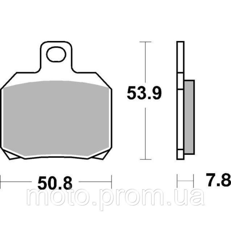 Гальмівні колодки SBS Standard Brake Pads Ceramic