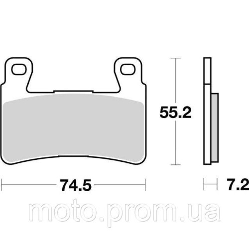 Гальмівні колодки SBS Standard Brake Pads Ceramic