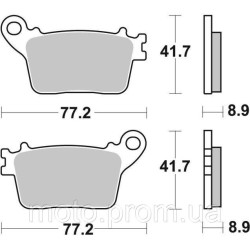 Гальмівні колодки SBS Standard Brake Pads Ceramic