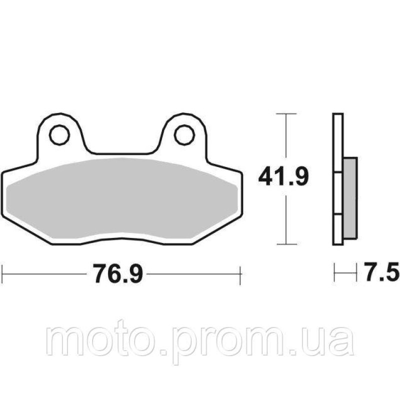 Гальмівні колодки SBS Standard Brake Pads Ceramic