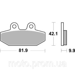 Гальмівні колодки SBS Ultra Quit Brake Pads Ceramic Гальмівні колодки SBS Ultra Quit Brake Pads Ceramic