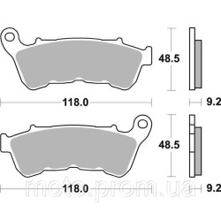Гальмівні колодки SBS Ultra Quit Brake Pads Ceramic Гальмівні колодки SBS Ultra Quit Brake Pads Ceramic
